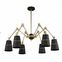 подвесная люстра st luce sorspreso sl458.422.06 черная в Армавире
