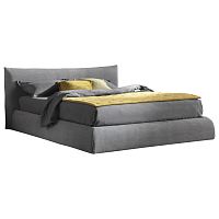 кровать двуспальная 180х200 серая pillow в Армавире