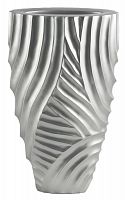 ваза с объемным рельефом 52 см frost pattern серебро в Армавире