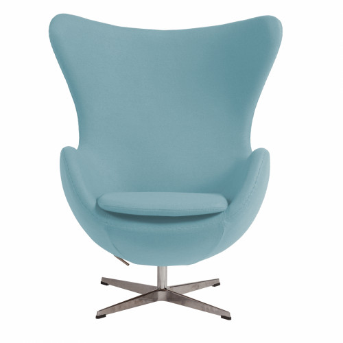 кресло egg chair голубое в Армавире