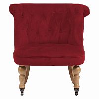 кресло amelie french country chair красное в Армавире