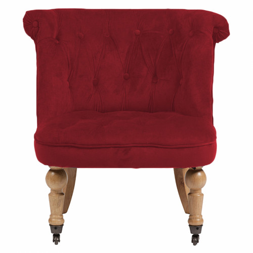 кресло amelie french country chair красное в Армавире