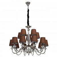 подвесная люстра mw-light софия 7 355013715 коричневая в Армавире