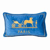 декоративная подушка old paris голубой в Армавире