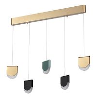 подвесной светодиодный светильник odeon light rebel 3861/29l в Армавире