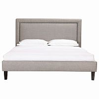 кровать двуспальная 160х200 серая laval upholstered в Армавире