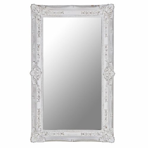 зеркало прямоугольное настенное белое ла-манш distressed chalk white в Армавире