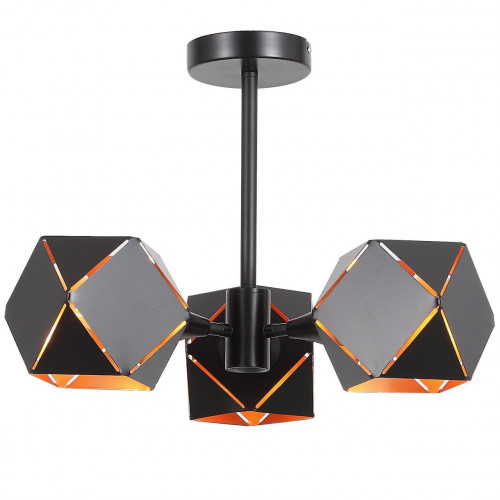 потолочная люстра st luce enigma sl258.402.03 черная в Армавире