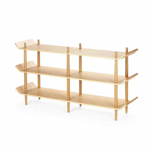 стеллаж bentwood двойной светло-коричневый в Армавире