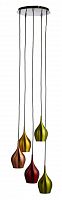 подвесная люстра arte lamp vibrant a6412sp-5cc разноцветная в Армавире