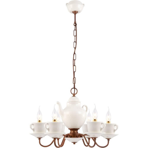 подвесная люстра arte lamp servizio a6483lm-6wh в Армавире