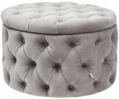 kare design пуф desire, коллекция "желание" 73*46*73, бархат, полиуретан, сосна, серый в Армавире