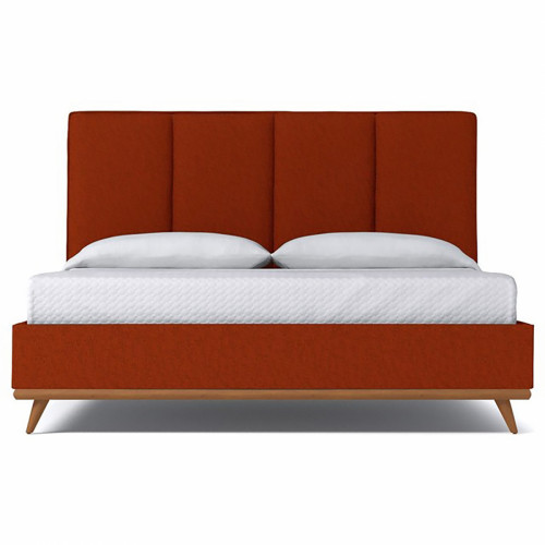 кровать двуспальная 160х200 красная carter pumpkin в Армавире