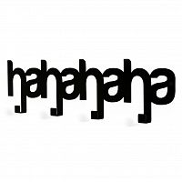 вешалка hahaha черная в Армавире