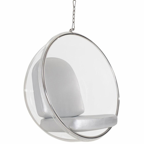 кресло eero aarnio style bubble chair серое в Армавире