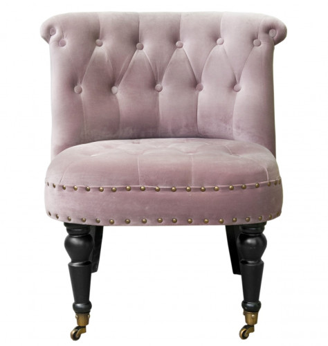 низкое кресло aviana pink velvet в Армавире