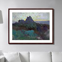 картина: rocky peak, 1875г. в Армавире