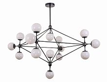 люстра modo 15 black+white черная, белые плафоны в Армавире