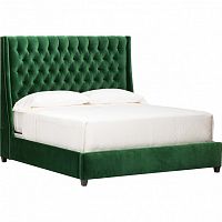 кровать двуспальная 160х200 зеленая emerald в Армавире
