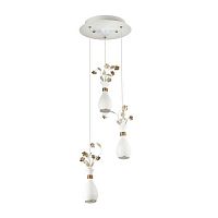 подвесная светодиодная люстра odeon light carolis 4035/18l в Армавире
