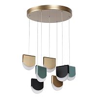 подвесная светодиодная люстра odeon light rebel 3861/40l в Армавире