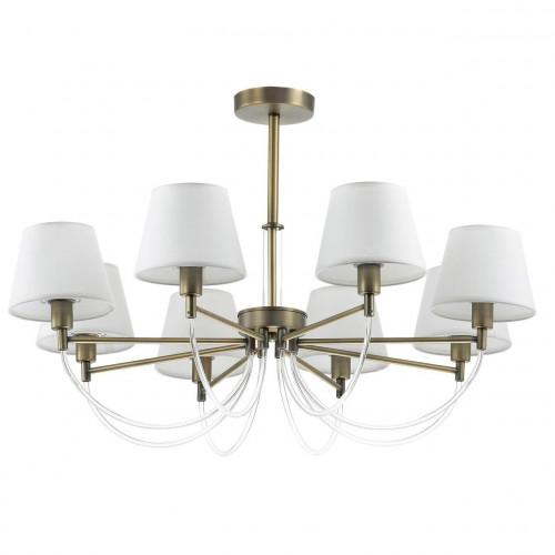 подвесная люстра lumion dakota 3702/8c белая в Армавире