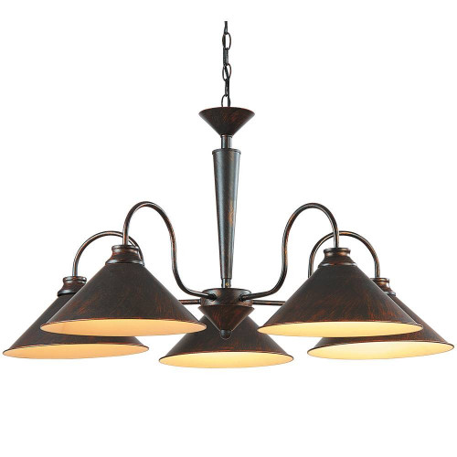 подвесная люстра arte lamp cone a9330lm-5br в Армавире