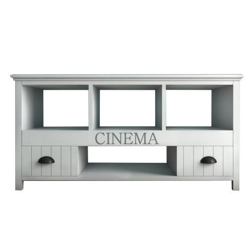 консоль под tv palermo с открытыми полками белая в Армавире