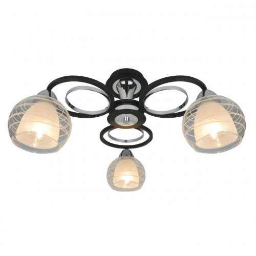 потолочная люстра arte lamp ginevra a1604pl-3bk в Армавире