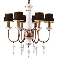 подвесная люстра arte lamp fortezza a1843lm-6bg в Армавире