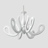потолочная светодиодная люстра ambrella light orbital classic fk81/6 wh 292w d640 белая в Армавире