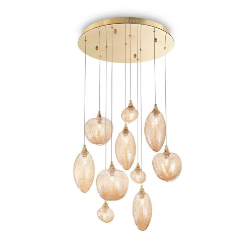 подвесная люстра ideal lux baco sp10 ottone в Армавире