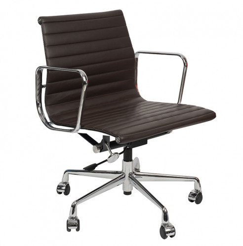 кресло eames style кофейная кожа в Армавире