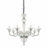 подвесная люстра ideal lux brigitta sp8 trasparente в Армавире