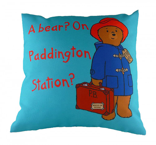 подушка с принтом paddington bear blue в Армавире