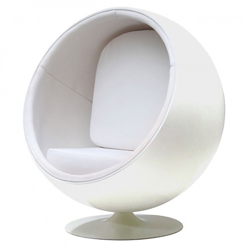 кресло eero ball chair белое в Армавире