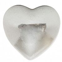 фигурка сердечко 7,6х7,1х4,6 серебряное в Армавире