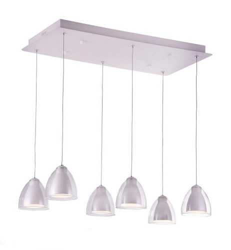 подвесная люстра idlamp mirella 394/6-ledwhite в Армавире