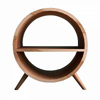 тумба ellipse круглая с полкой орех в Армавире