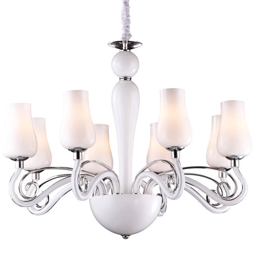 подвесная люстра arte lamp biancaneve a8110lm-8wh в Армавире
