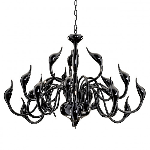 подвесная люстра lightstar cigno collo bk 751247 в Армавире