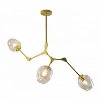 потолочная люстра kink light нисса 07512-3,33 янтарная в Армавире
