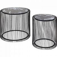 столик приставной wire черный 45x45x46 в Армавире