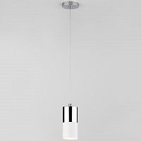 подвесной светильник eurosvet mini topper 50146/1 хром/белый в Армавире