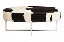 оттоманка cowhide черно-белая в Армавире