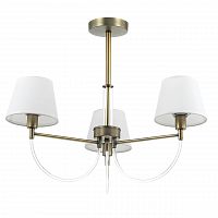 подвесная люстра lumion dakota 3702/3c белая в Армавире