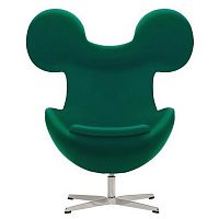 кресло egg mickey зеленое в Армавире