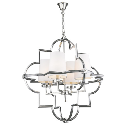 люстра mandeville l nickel от delight collection белая/никель в Армавире
