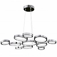 подвесная люстра lightstar unitario 763010 хром белая в Армавире