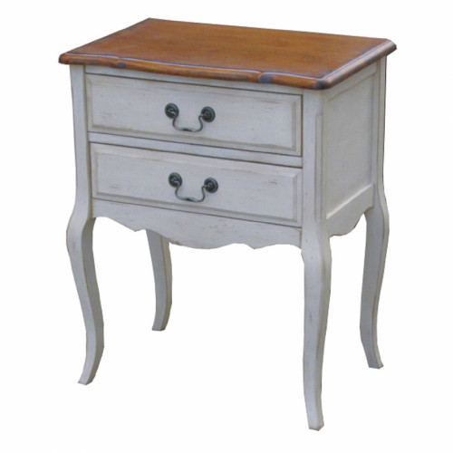 прикроватная тумба mobilier de maison белая, коричневая в Армавире